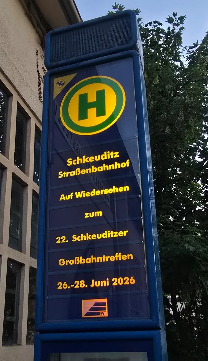 Großbahntreffen 2026 am Depot